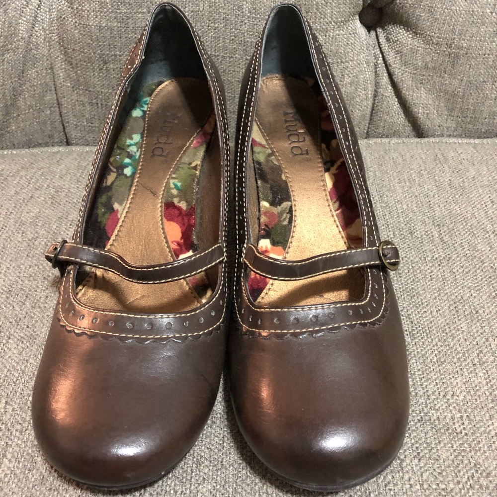 Mudd dress heels/size 9/brown